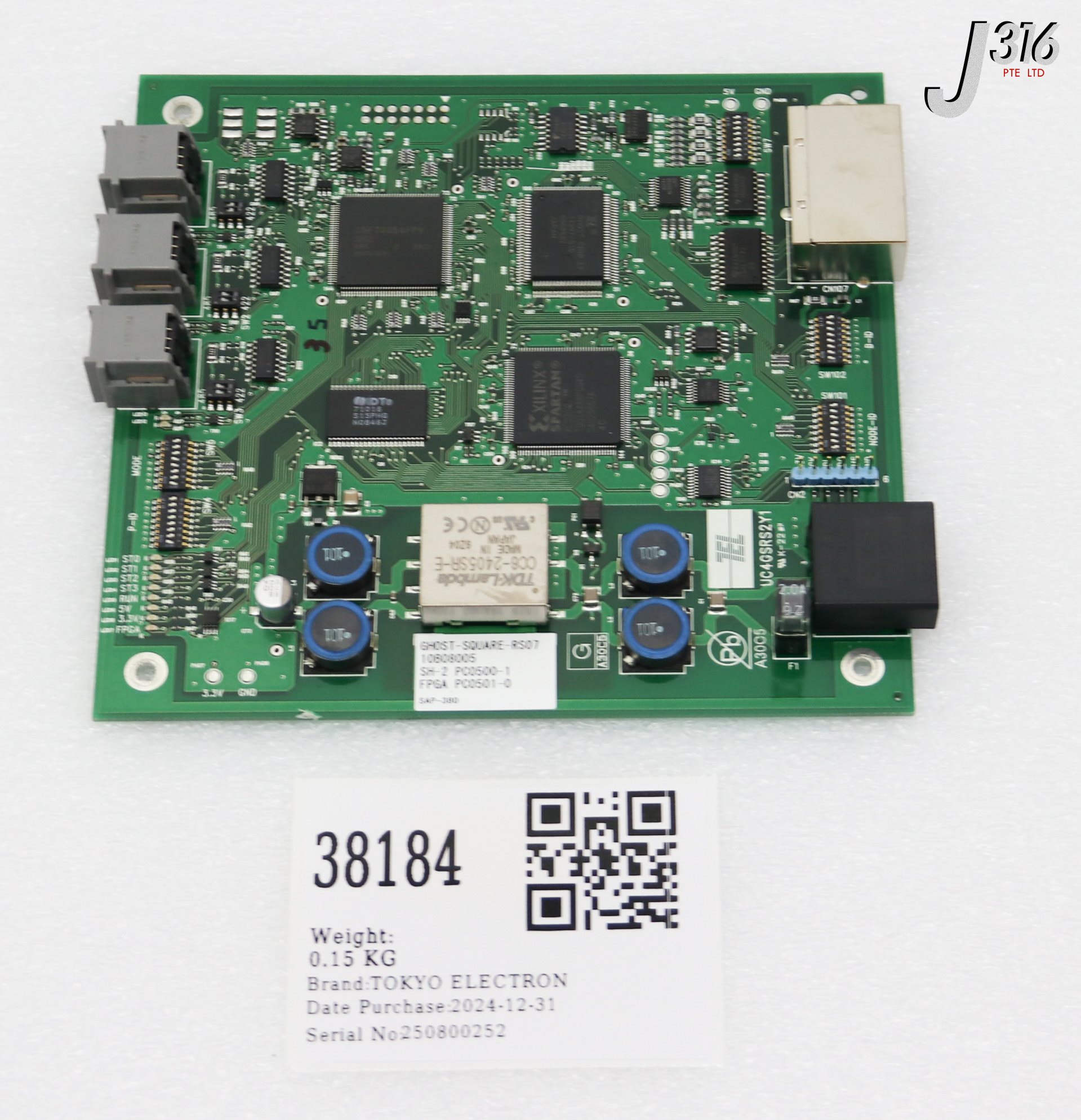 【YoH!!! 】 38184 TOKYO ELECTRON PCB ASSY GHOST-SQUARE-RS07 | eBay